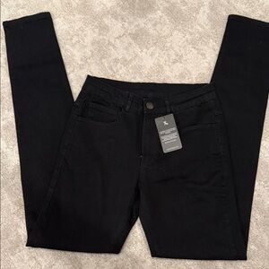Men's Slim Black Jeans